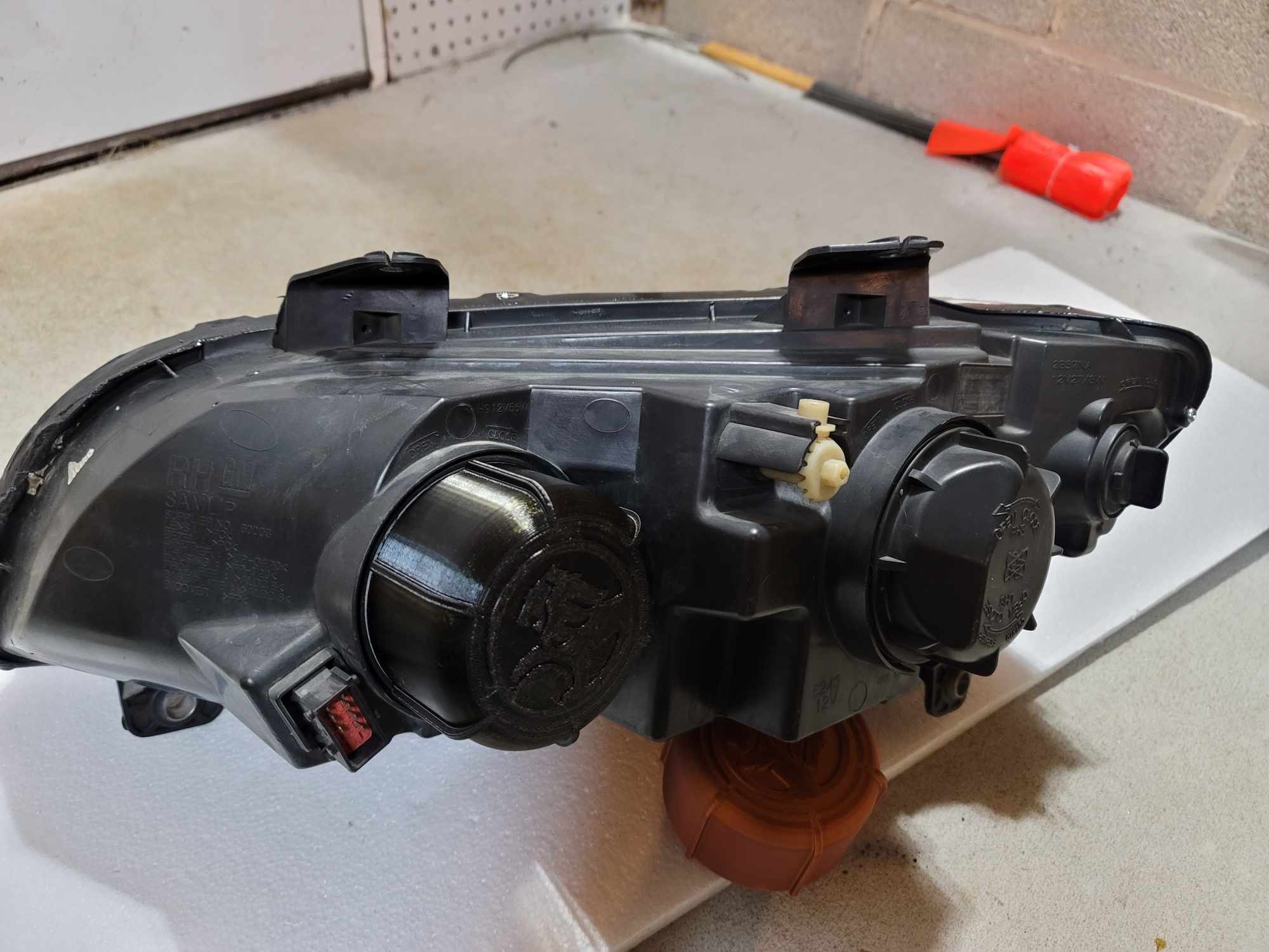 Extended Headlight Caps | 90mm Extended Headlight Caps | 90mm
