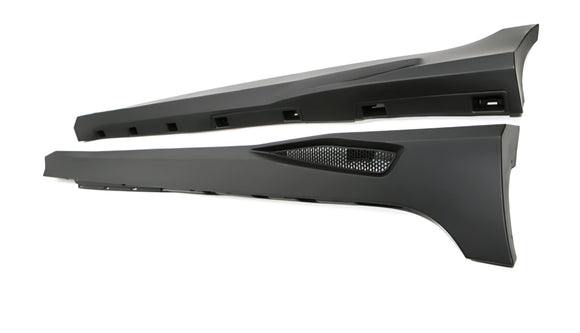 1998-2004 Chevrolet Corvette Black Passenger Side Windshield Reveal 1998-2004 Chevrolet Corvette Black Passenger Side Windshield Reveal