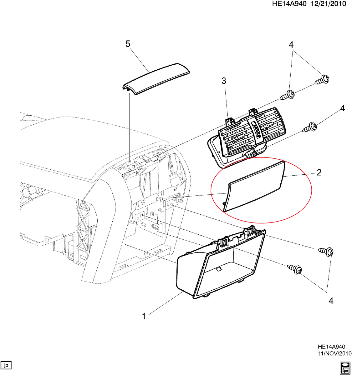 G8/VE Black Center Console Rear Trim Commodore Specialties