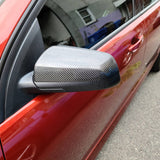 Carbon Fiber Mirror Cap Overlays