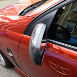 Carbon Fiber Mirror Cap Overlays